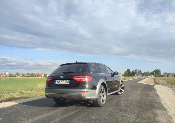 Audi A4 Allroad cena 56700 przebieg: 249000, rok produkcji 2014 z Wiązów małe 277